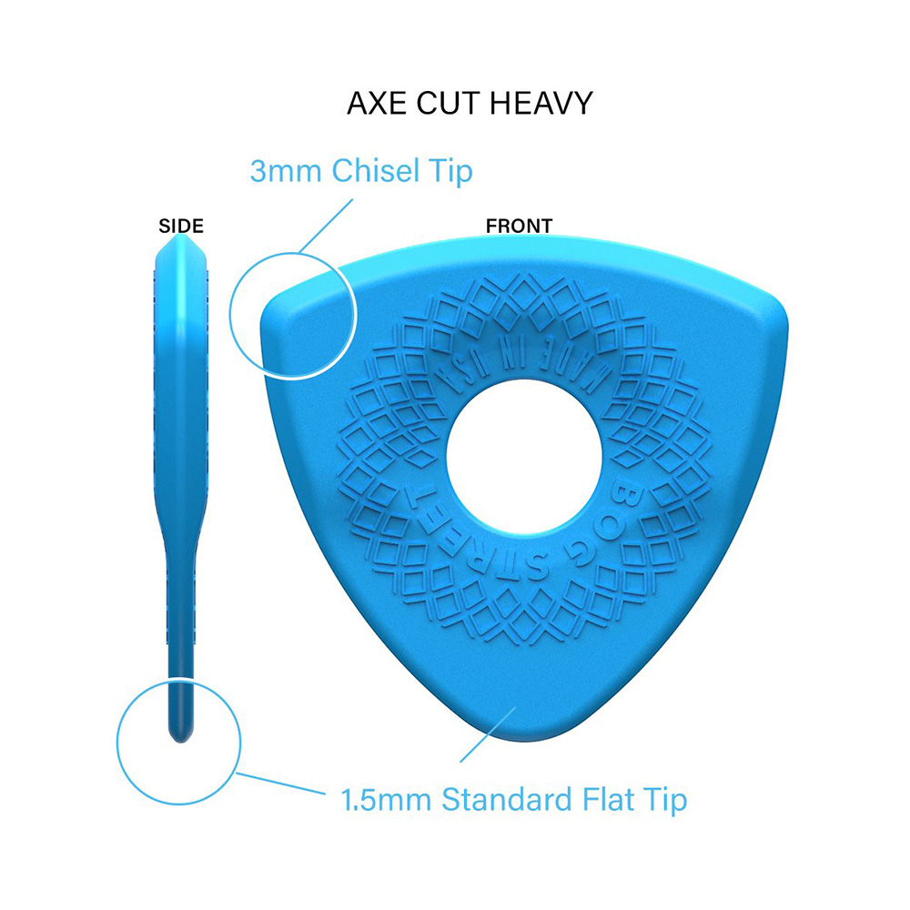 BOG STREET AXE SERIES MIX (Original Smooth-Edge) 9 Picks