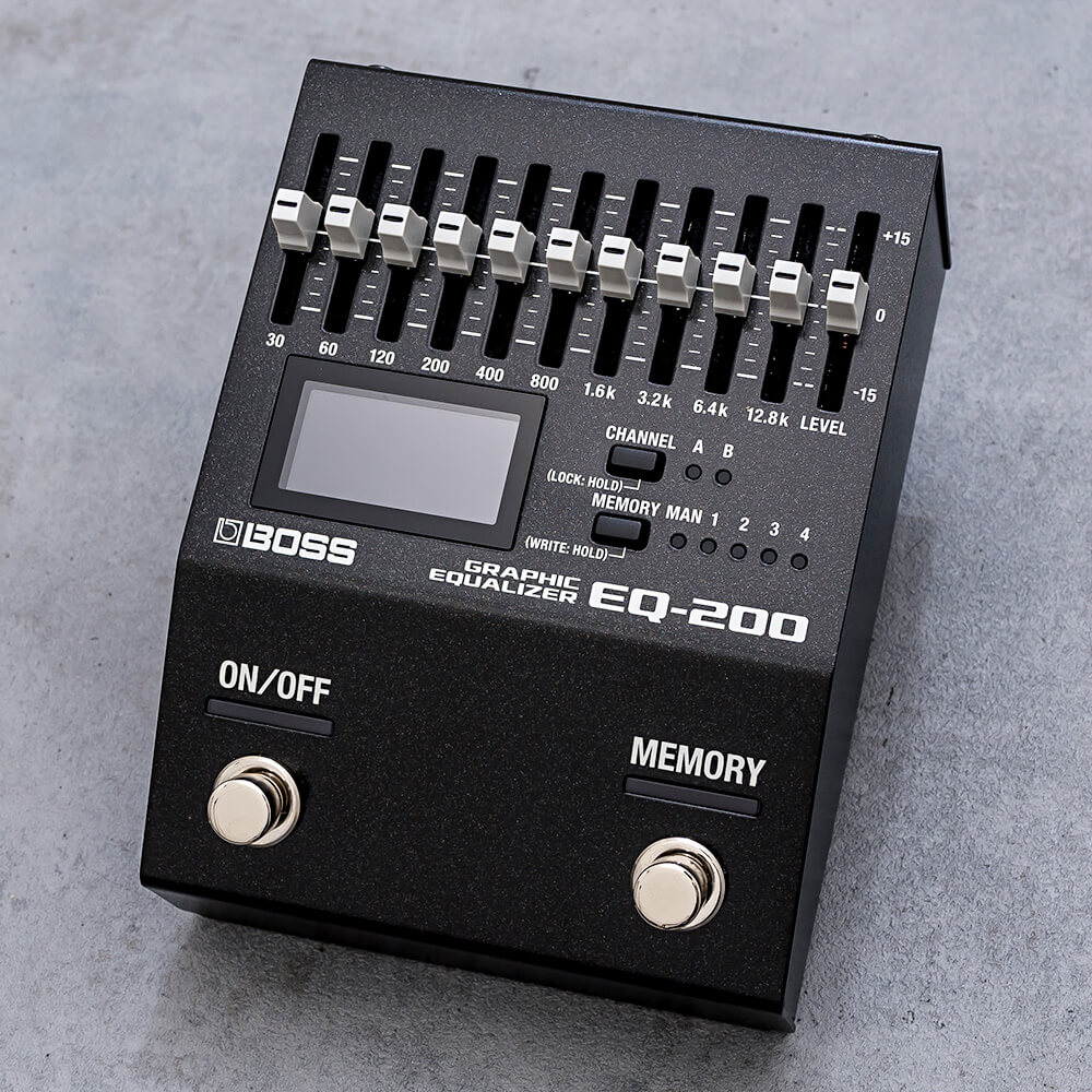 BOSS EQ-200 グラフィックイコライザー BOSS EQ-200 Graphic Equalizer イコライザー エフェクター ボス
