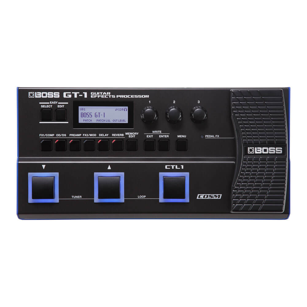 BOSS GT-1 ギターエフェクター　教科書付き 教科書付き BOSS GT-1 GUITAR EFFECT PROCESSOR