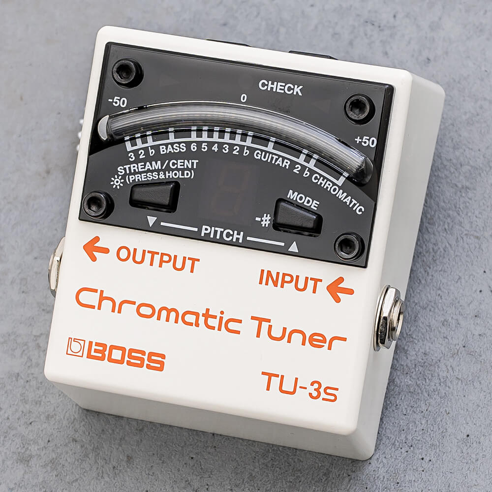 BOSS TU-3S Chromatic Tuner｜ミュージックランドKEY