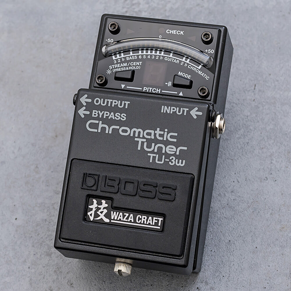 BOSS TU-3W chromatic tuner - エフェクター