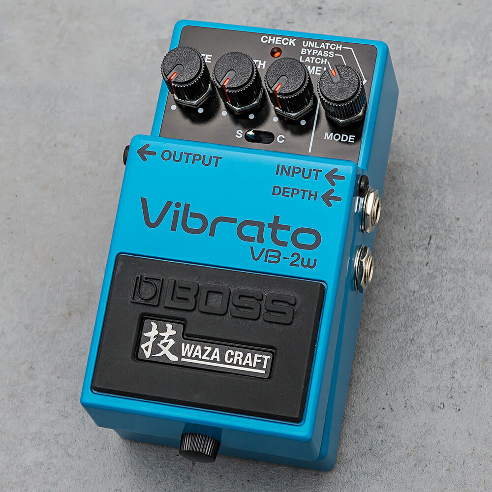エフェクター12 BOSS VB-2w 技　ビブラート　新品、未使用。 BOSS ( ボス ) VB-2W WAZACRAFT Vibrato 送料無料 | サウンドハウス