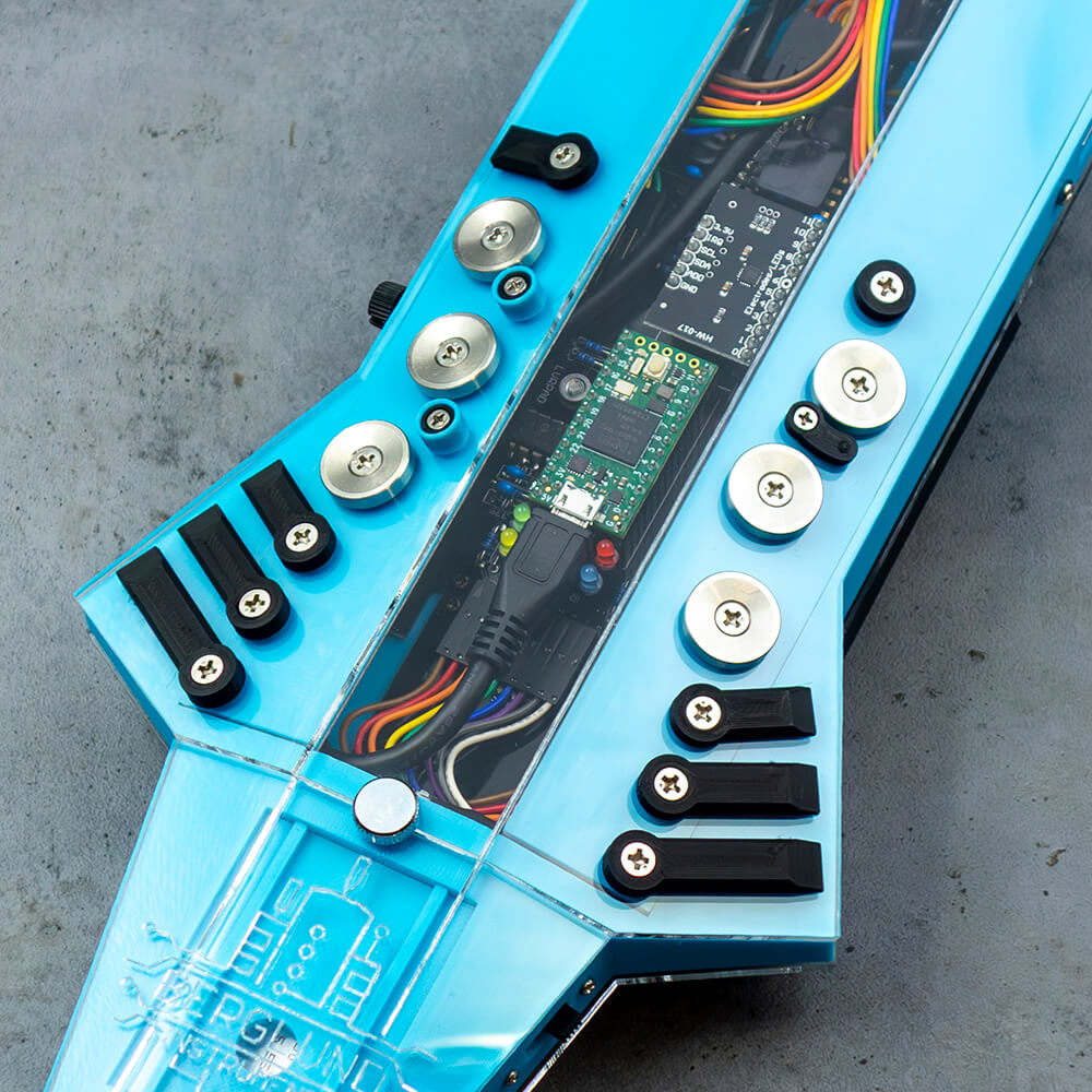 Berglund Instruments NuRAD R2 Custom Turquoise with Lipo Battery