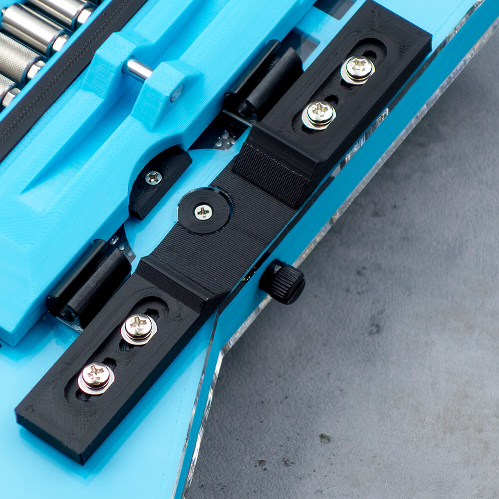 Berglund Instruments NuRAD R2 Custom Turquoise with Lipo Battery