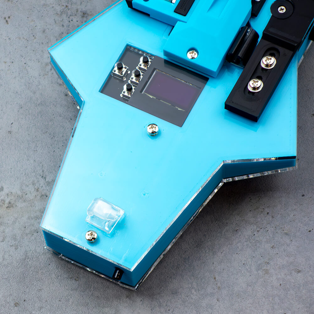 Berglund Instruments NuRAD R2 Custom Turquoise with Lipo Battery