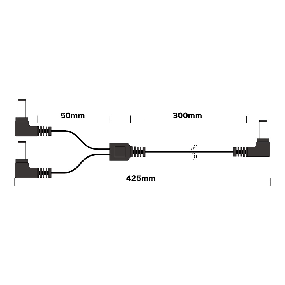 ［ダブラーケーブル欠品］CAJ DCDC Station II Custom Audio Japan (CAJ) Current Doubler Cable｜ミュージック