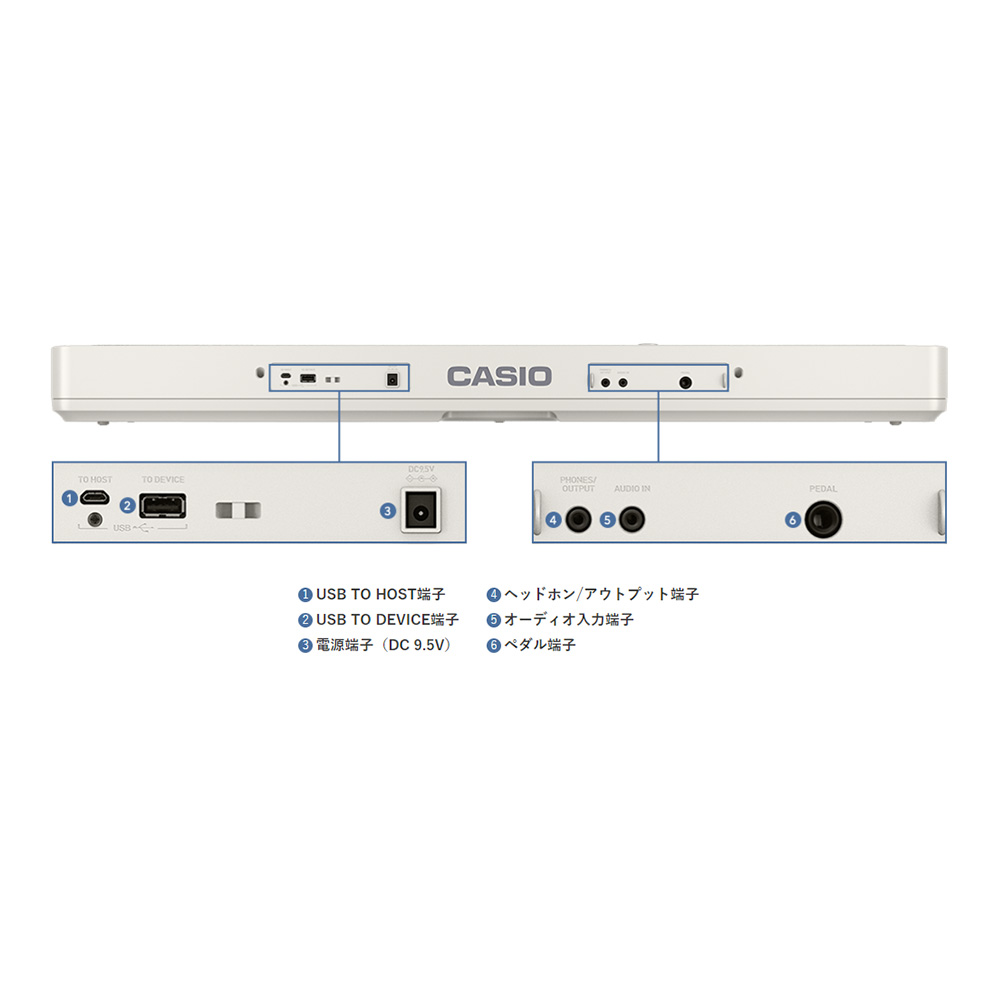 CASIO Casiotone CT-S1RD｜ミュージックランドKEY