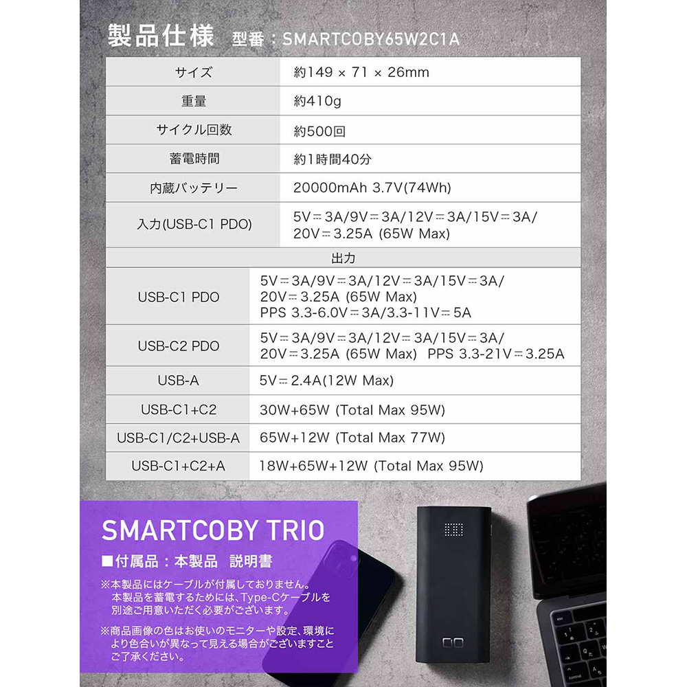 CIO Smartcoby TRIO｜ミュージックランドKEY