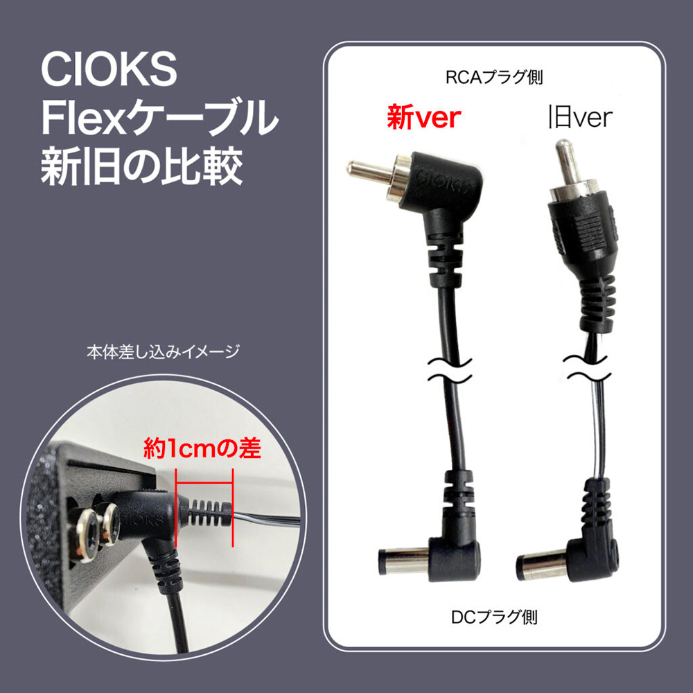 CIOKS 3-way daisy chain Flex 1533｜ミュージックランドKEY