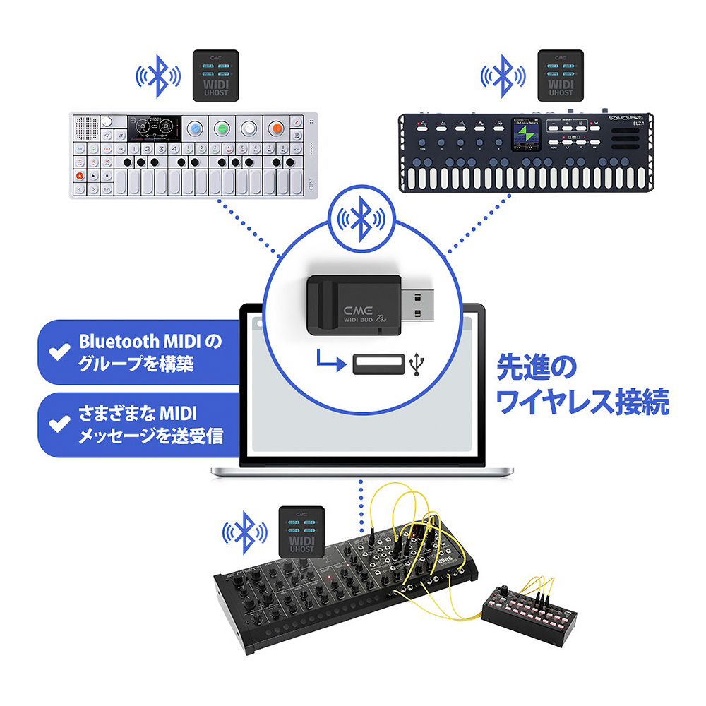 CME WIDI Bud Pro｜ミュージックランドKEY