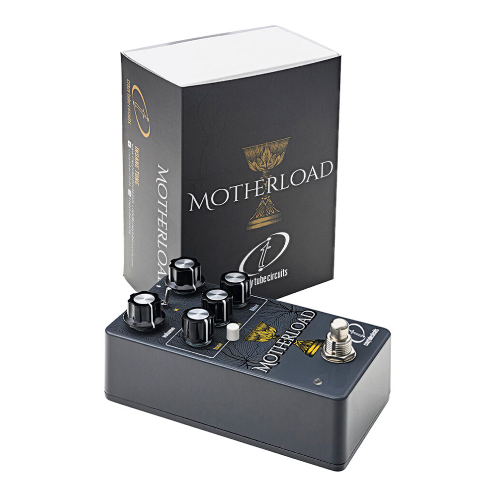 ギター Crazy Tube Circuits Motherload Crazy Tube Circuits-MOTHERLOAD-Two Classic Distortion/Fuzz