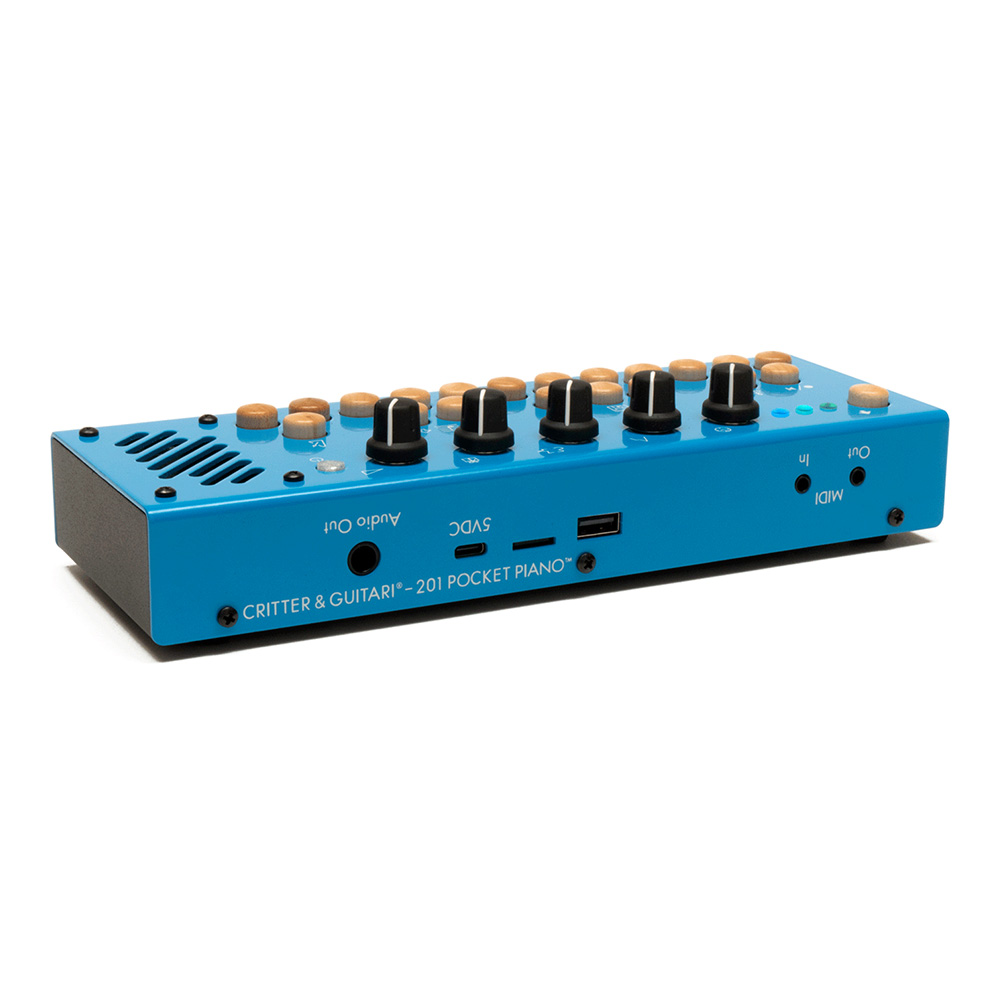 Critter & Guitari 201 Pocket Piano (Blue)｜ミュージックランドKEY