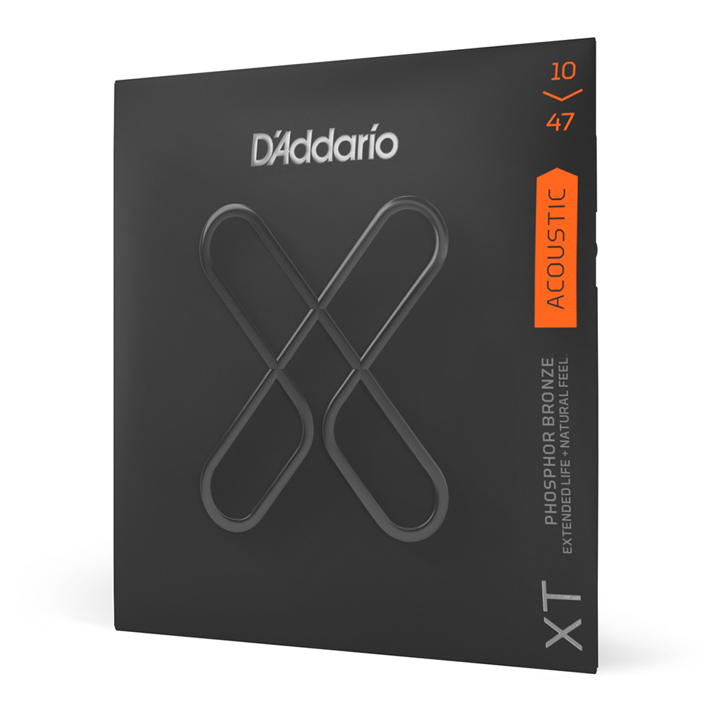 D'Addario XTAPB1047 [XT Phosphor Bronze, Extra Light 10-47