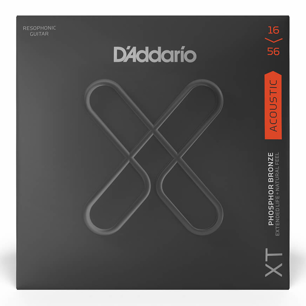 D'Addario XTAPB1656 [XT Phosphor Bronze, Resophonic 16-56