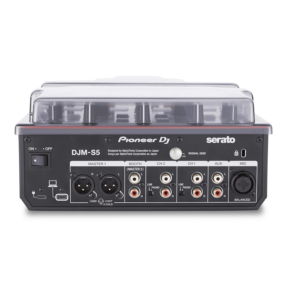 DECKSAVER DS-PC-DJMS5 [Pioneer DJ DJM-S5用]｜ミュージックランドKEY