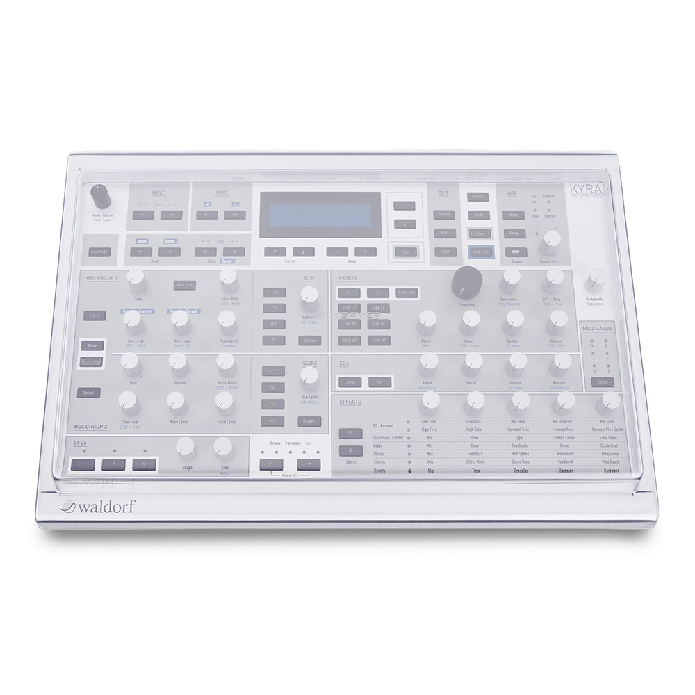Waldorf Iridium 美品 DECKSAVER付 DECKSAVER DS-PC-MIRIDIUMKYRA [Waldorf Iridium / M / KYRA用