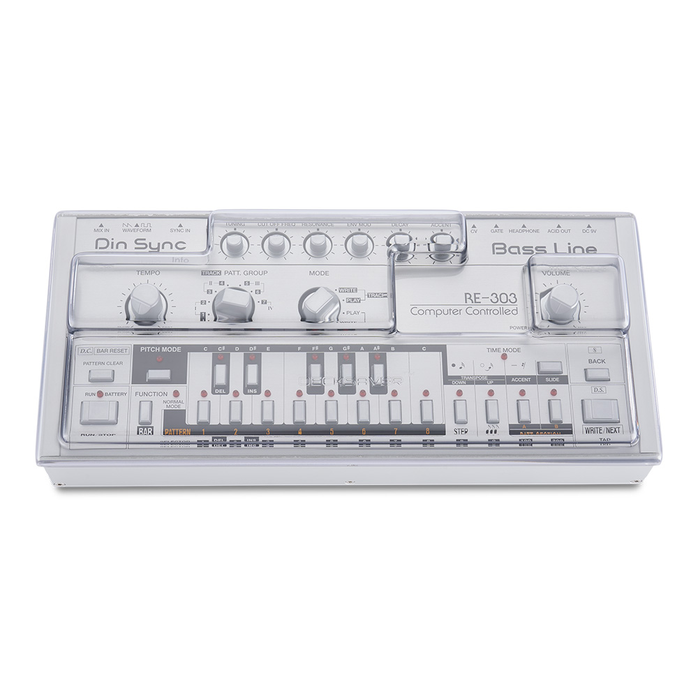 DECKSAVER DS-PC-RE303 [Din Sync RE-303 / RE-606用]｜ミュージック