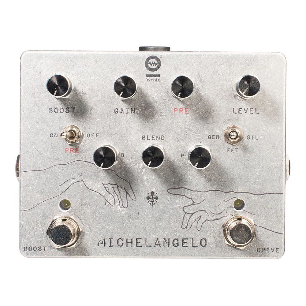 DOPHIX Michelangelo オーバードライブ エフェクター DOPHIX Michelangelo [overdrive plus]｜ミュージックランドKEY