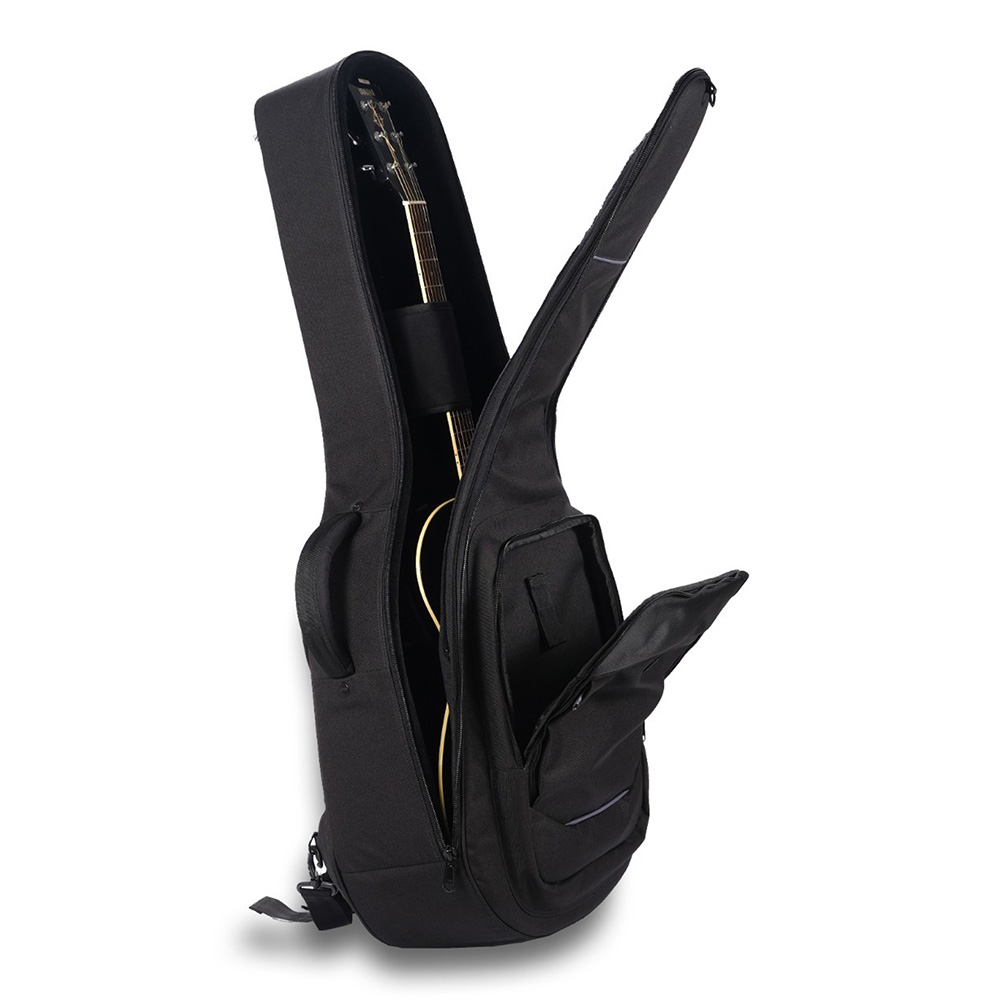 Dr. Case Portage 2.0 Series Acoustic Guitar Bag Black [DRP-AG-BK