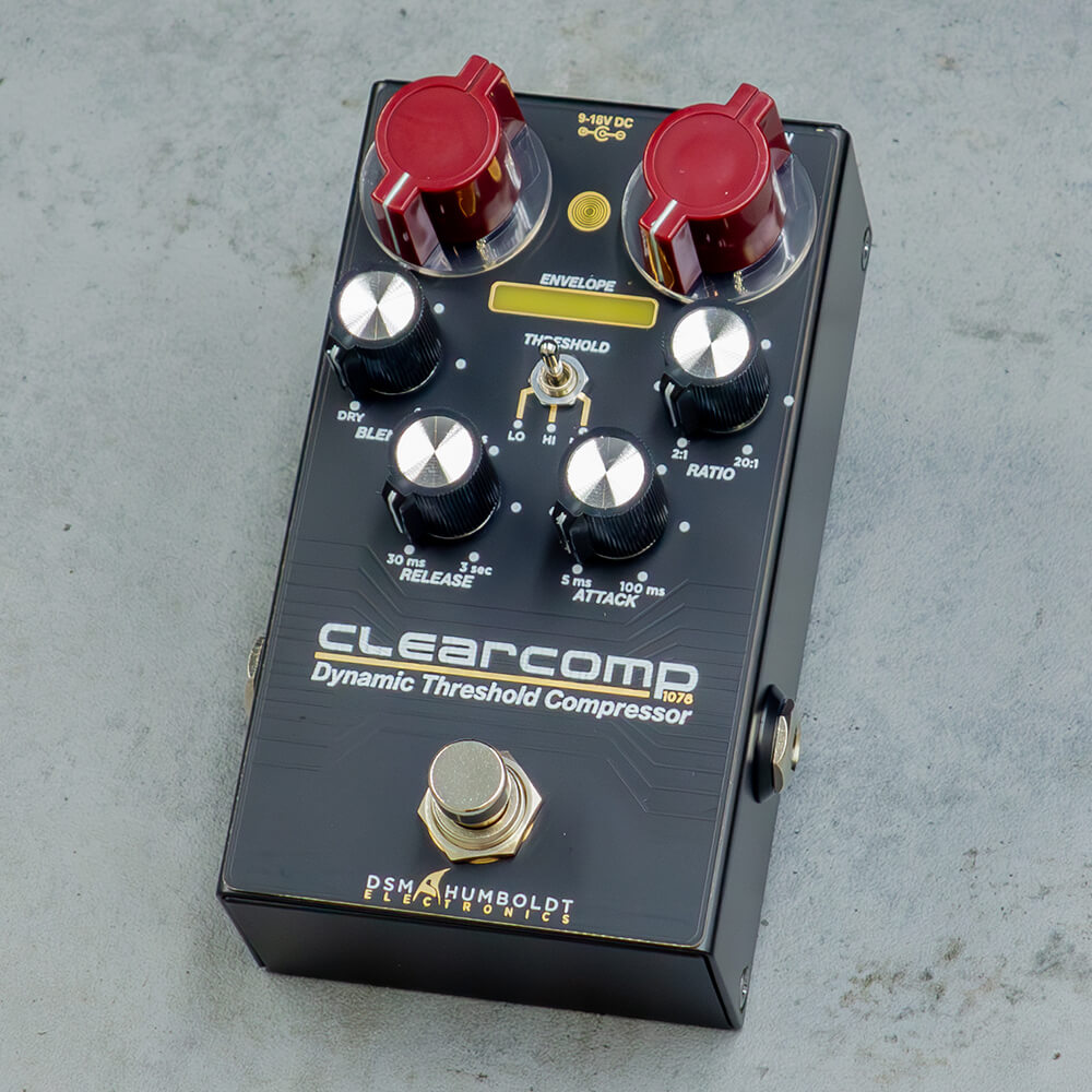ギター DSM&HUMBOLDT ELECTRONICS ClearComp DSM Humboldt Electronics ClearComp Compressor Pedal | Sweetwater