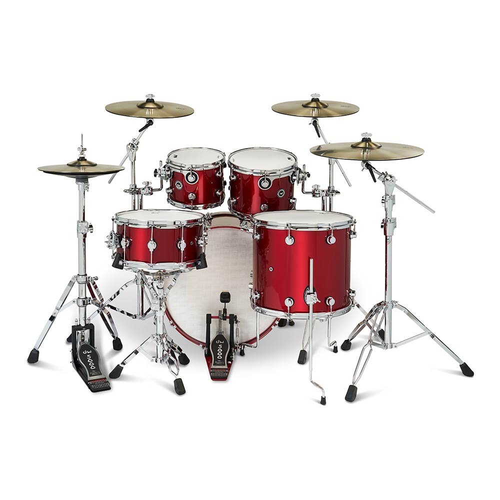 【週末限定5％オフ】DWE 2020年9月 最新版 フルセット 美品未開封多数 dw DWe 5-Piece Complete Bundle Kit Black Cherry Metallic Lacquer