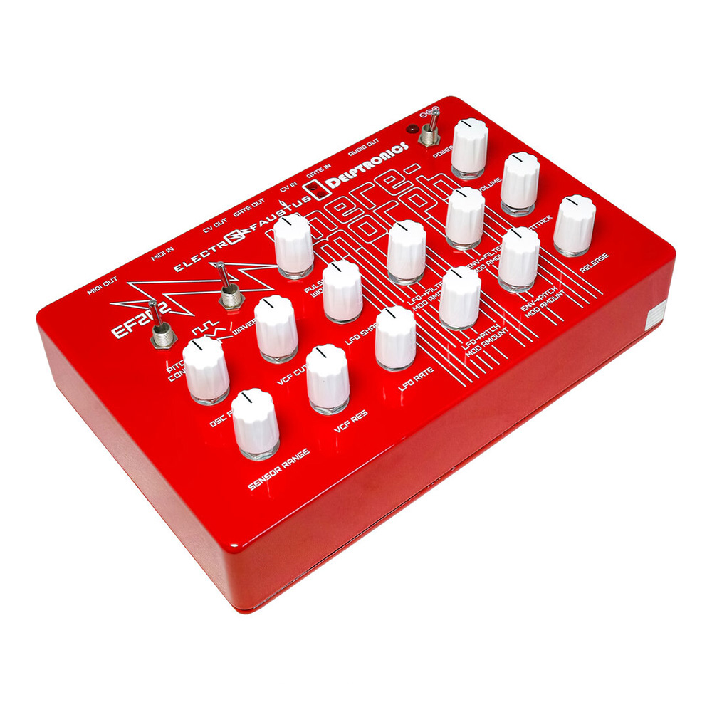 ERECTRO FAUSTUS EF202 theremorph　テルミンシンセ Electro-Faustus EF202 Theremorph Red｜ミュージックランドKEY