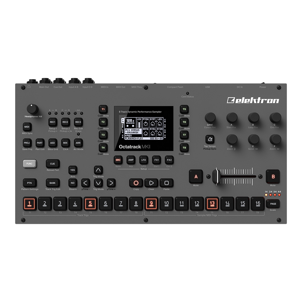 Elektron Octatrack Mk2種類サンプラー