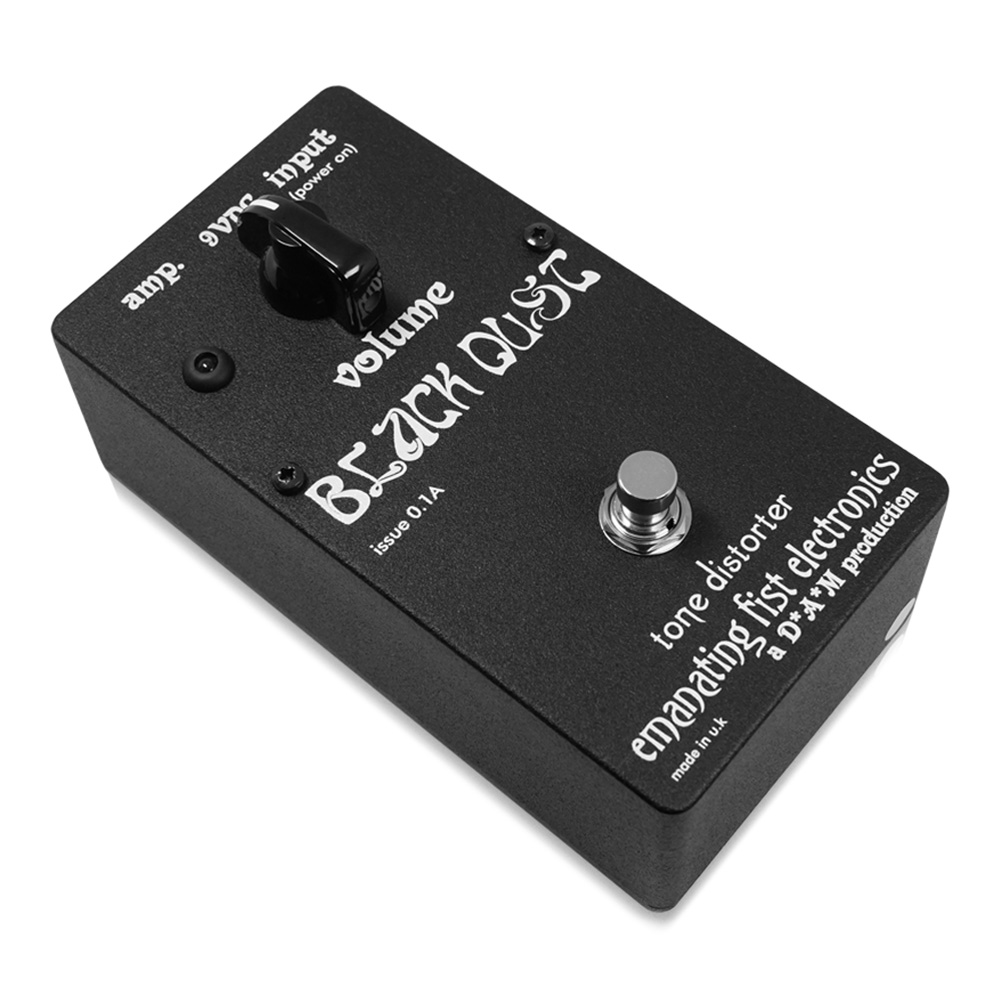 Emanating fist electronic Black Dust ファズ Black Dust – Joe's Pedals