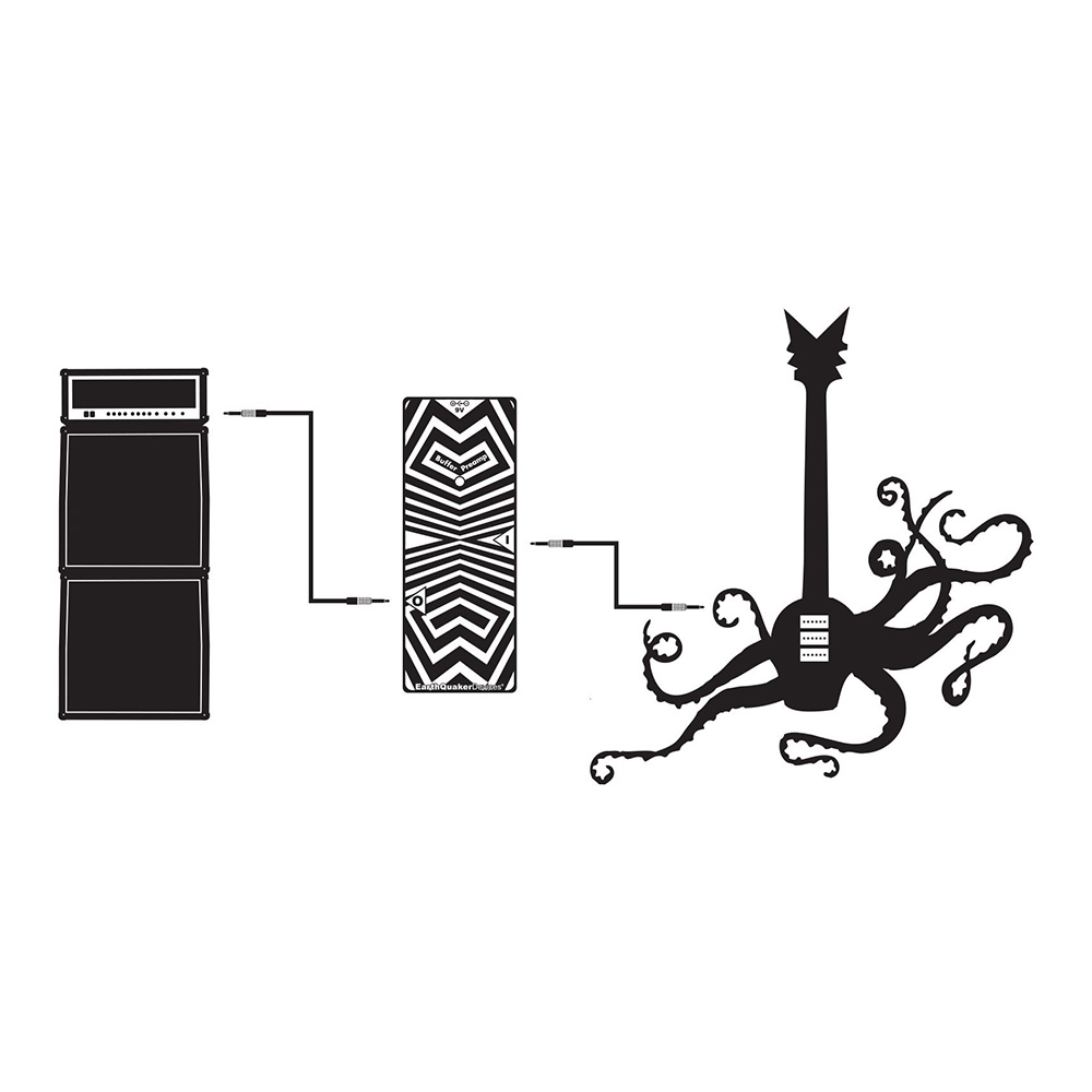 ギター EarthQuaker Devices Buffer Preamp EarthQuaker Devices Passive Buffer/Preamp | The Pedal Zone