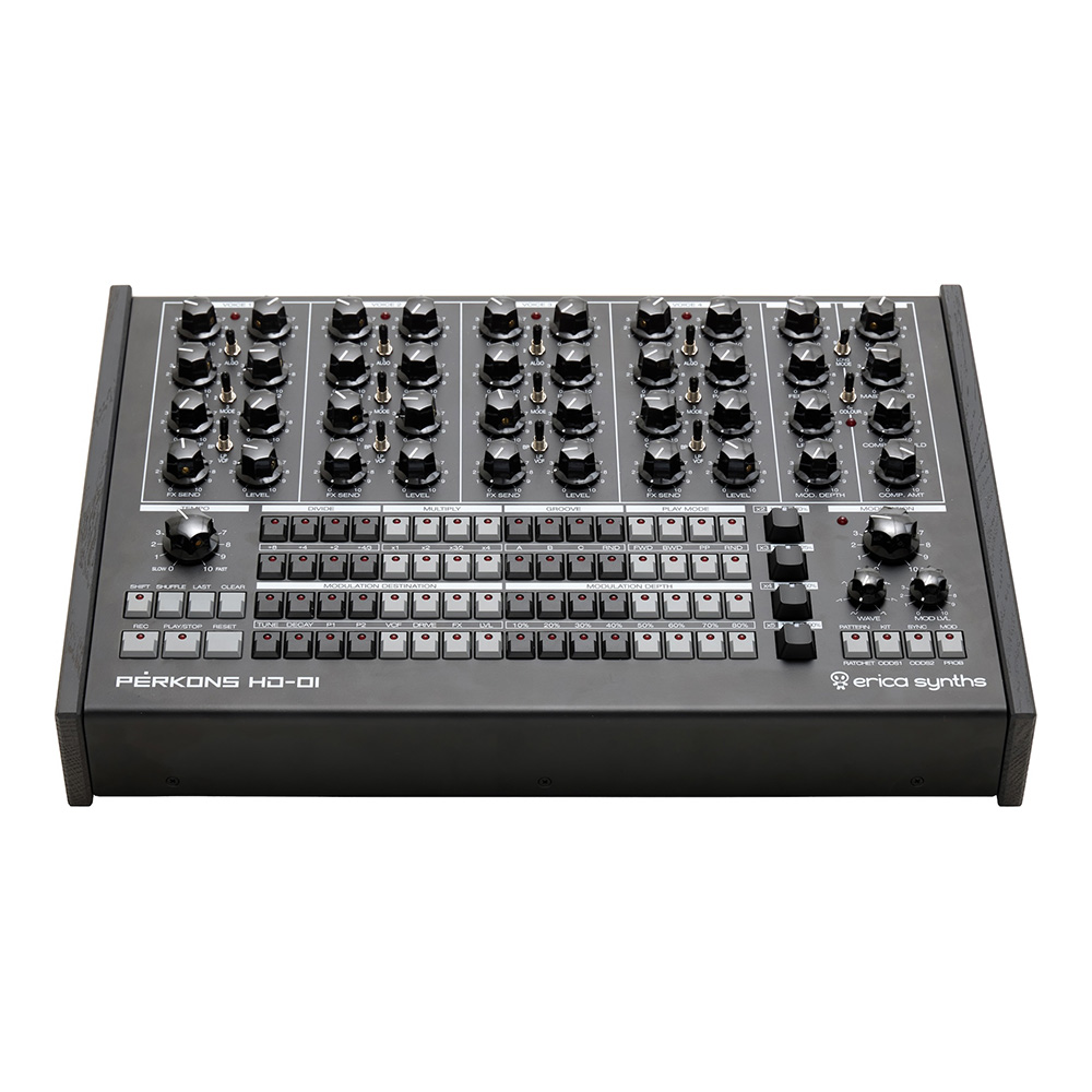 Erica Synths PĒRKONS HD-01 BLACK｜ミュージックランドKEY