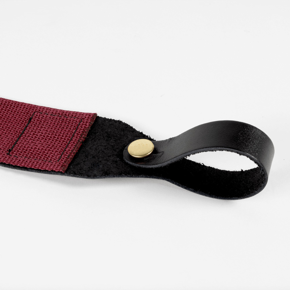 ERNIE BALL #5367 Acoustic Guitar Strap - Burgundy｜ミュージックランドKEY