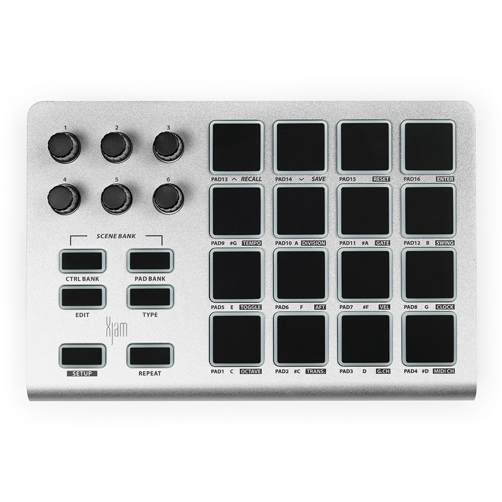 ESI Xjam MIDIパッドコントローラー ESI Audiotechnik GmbH Xjam|ミュージックランドKEY