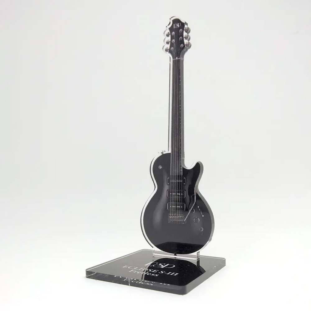 ESP AS-SGZ-14 ESP ECLIPSE S-III Fletless [アクリルスタンドギター