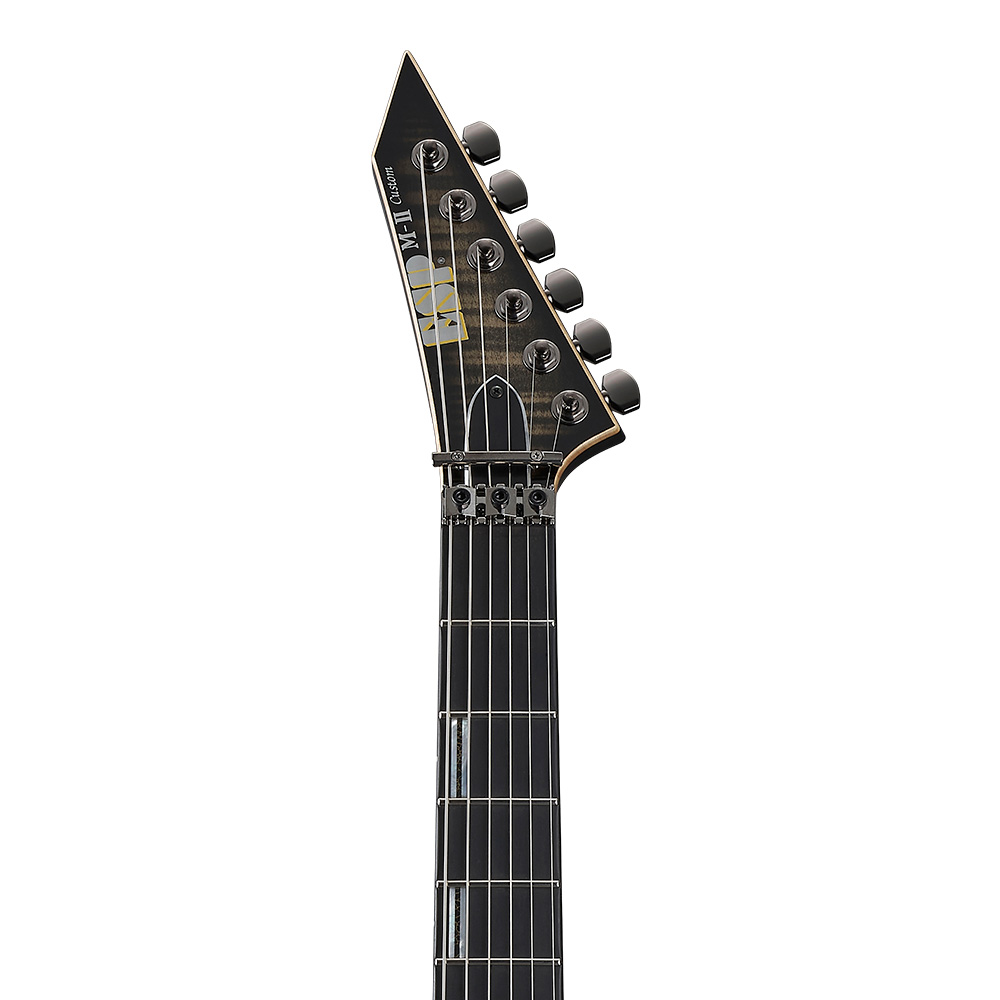 ESP M-II CTM FR/FM CHB (Charcoal Burst w/White Pearl Black