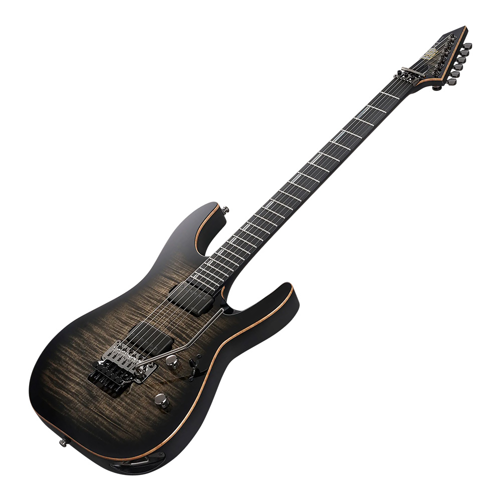 ESP M-II CTM FR/FM CHB (Charcoal Burst w/White Pearl Black
