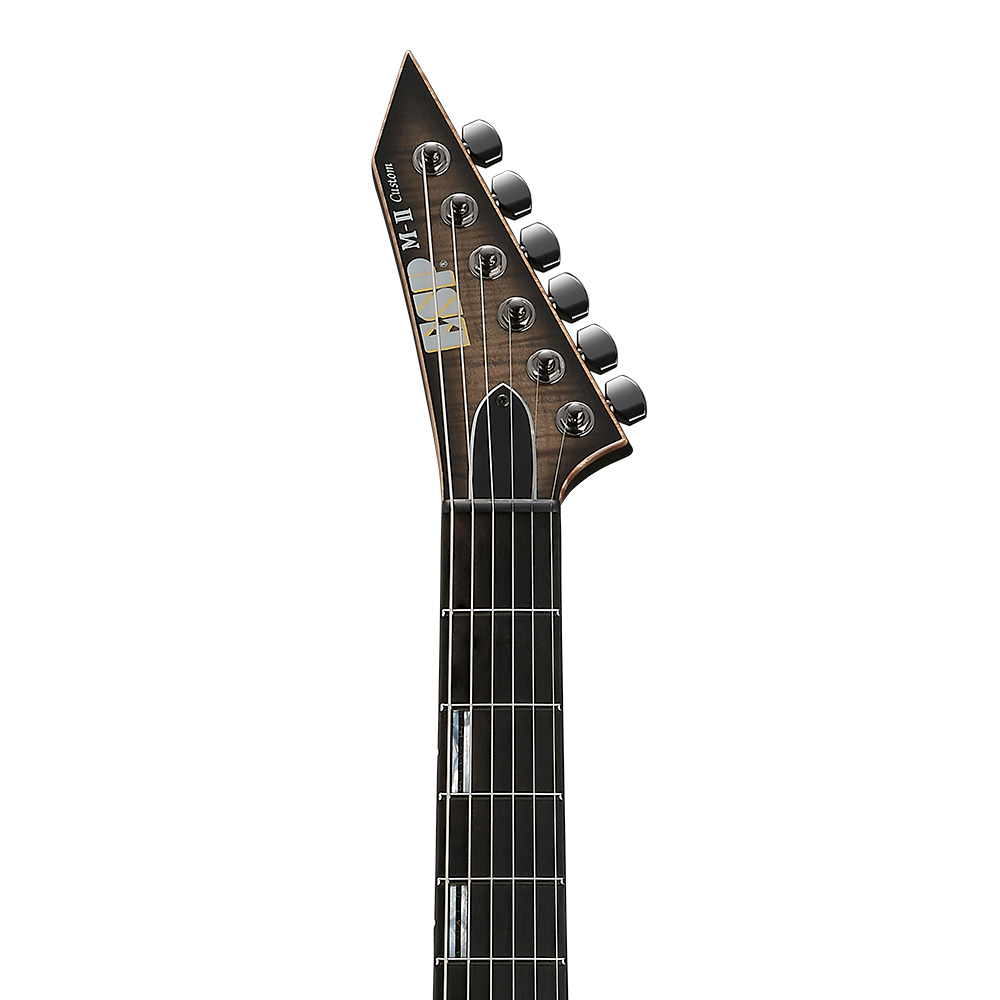 ESP M-II CTM NT/FM CHB (Charcoal Burst w/White Pearl Black