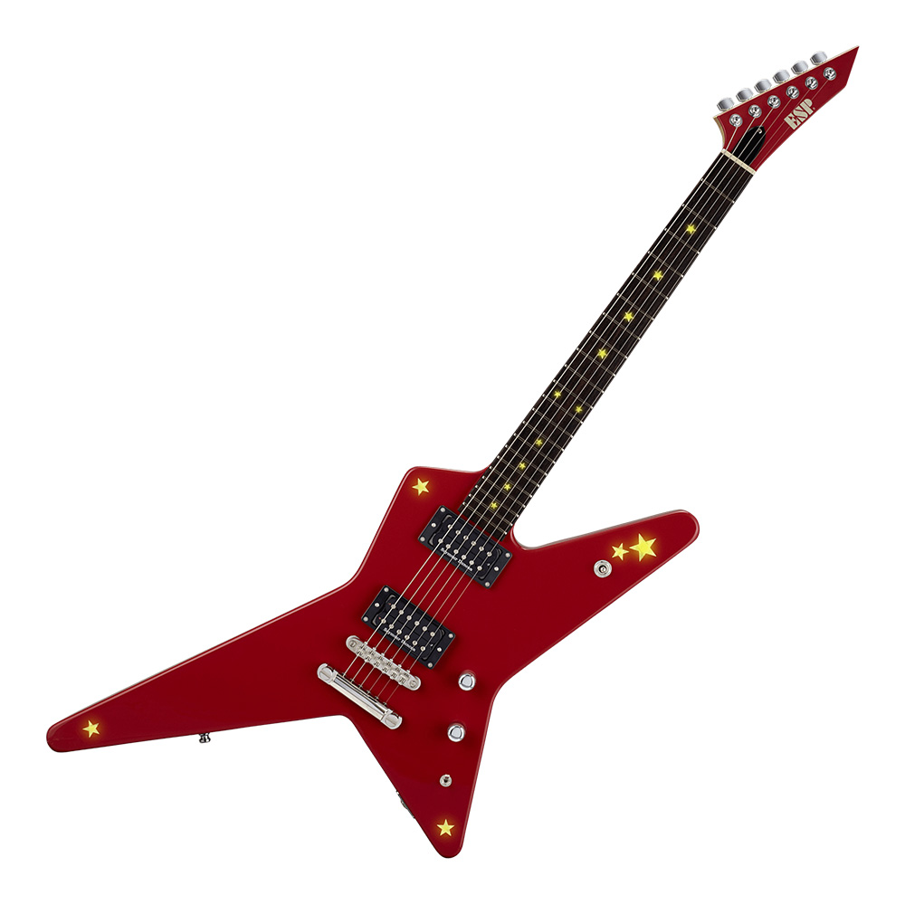 ESP EDWARDS ランダムスターミニ エレキギター アンプ内蔵 - 楽器、器材