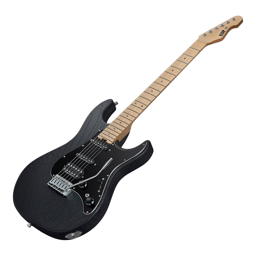 ギター ESP SNAPPAR-AS BLK ESP SNAPPER-AS Driftwood Black｜ミュージックランドKEY