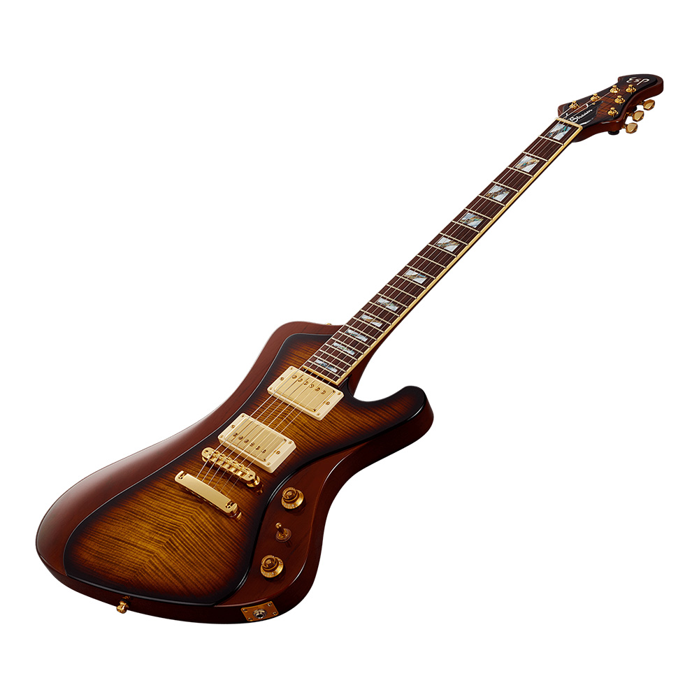 ESP STREAM-GT Custom FM STBRB (See Thru Brown Burst)｜ミュージック