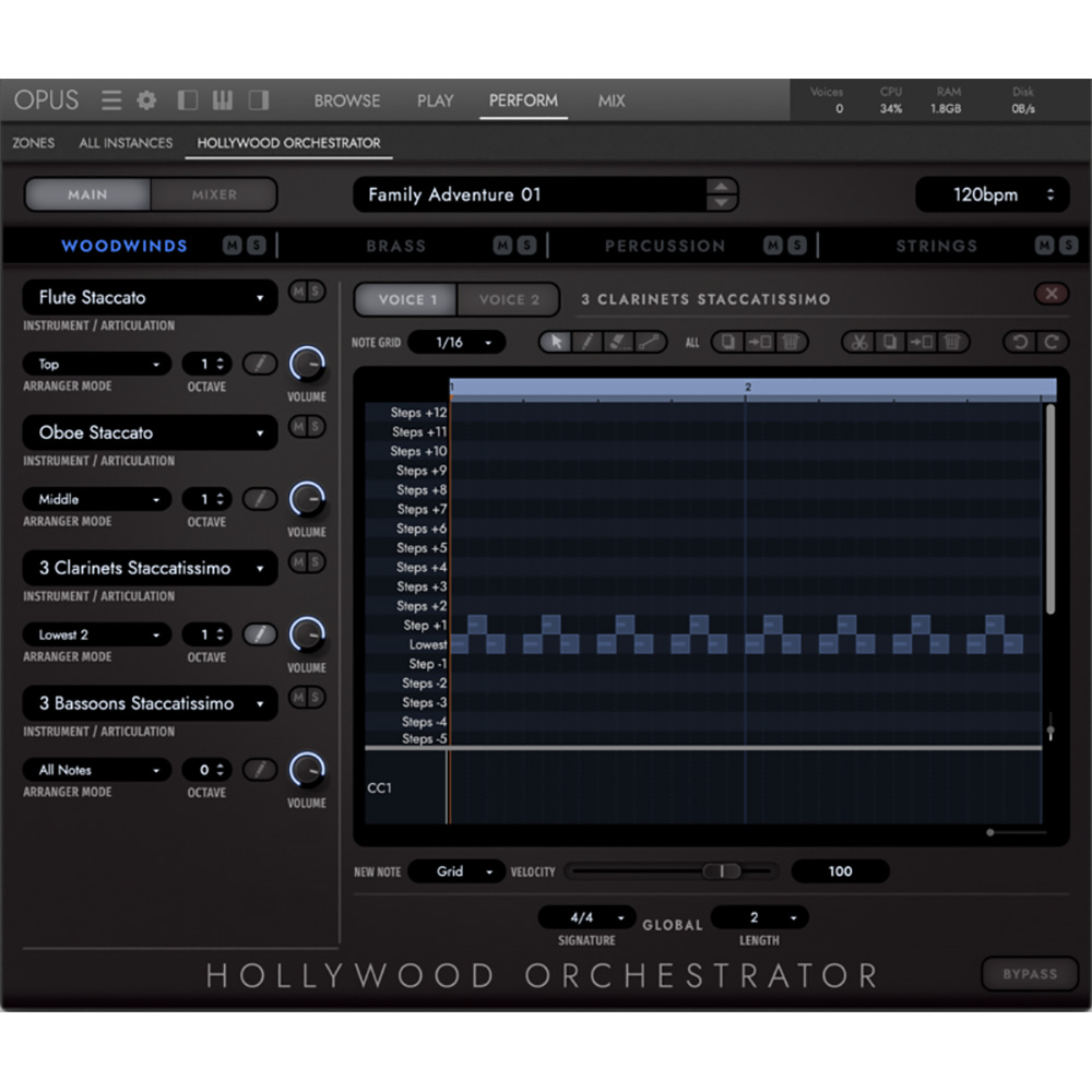 EastWest Hollywood Orchestra Opus Edition Diamond Edition