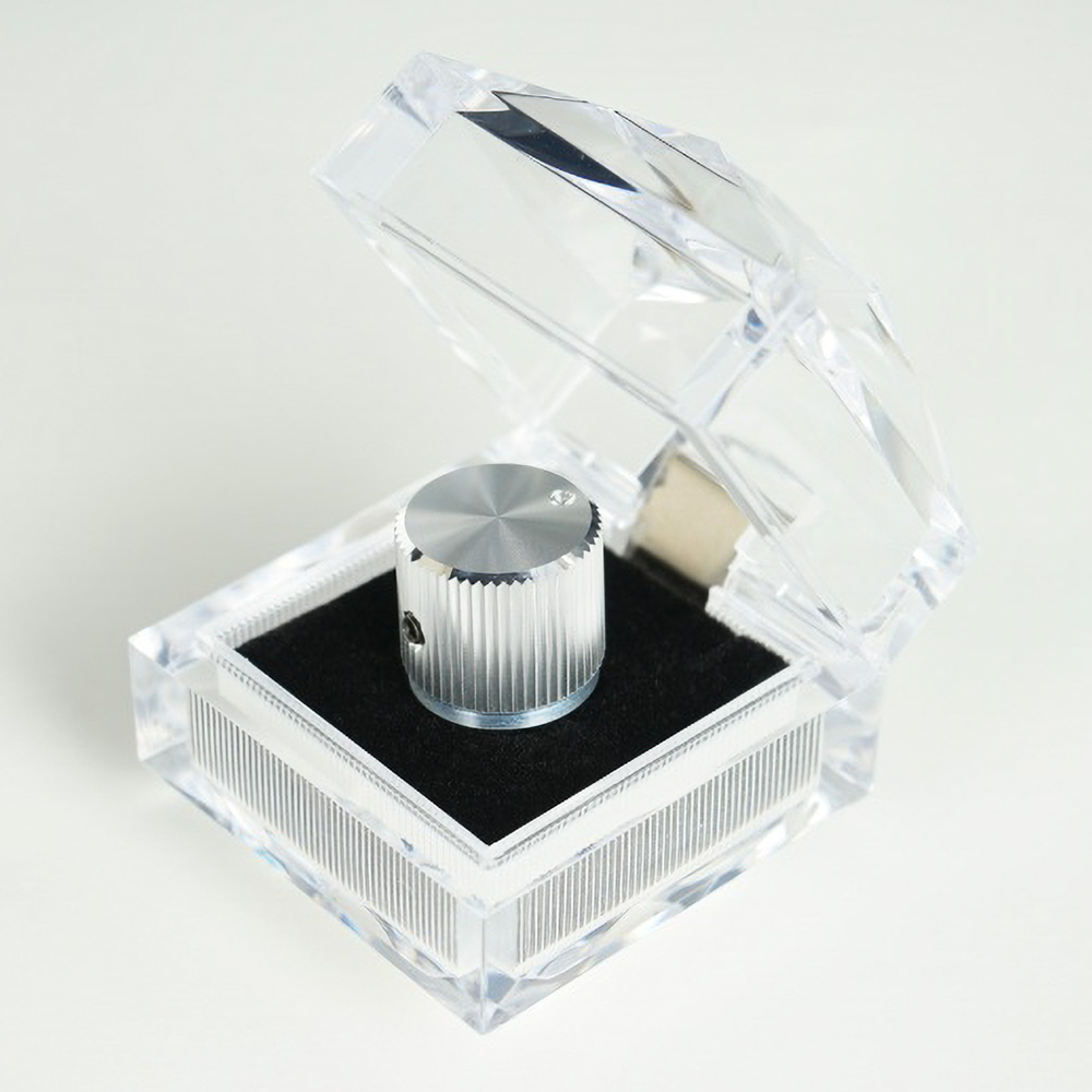 Freedom Custom Guitar Research Original Flat Knob / Silver [SP-KT