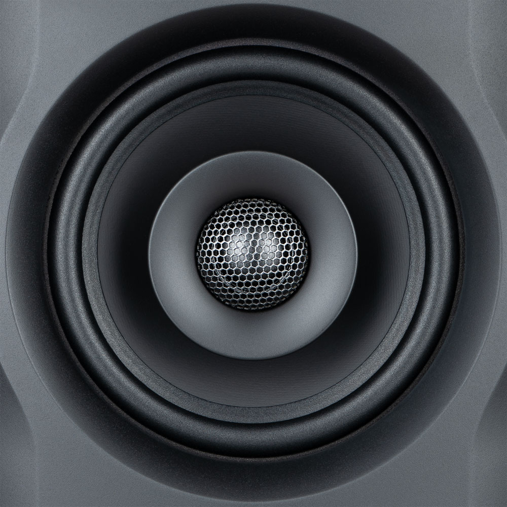 Amazon | Fluid Audio F4 ブラック モニタースピーカー フルイド