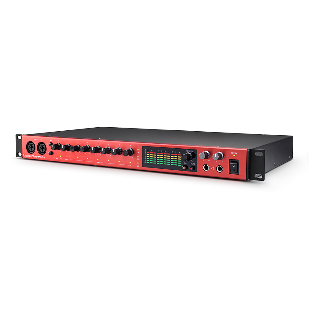 Focusrite Clarett+ 8Pre｜ミュージックランドKEY