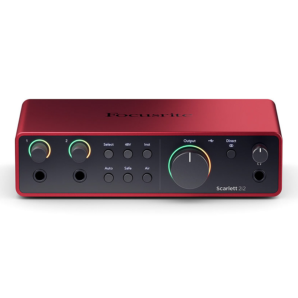 Focusrite Scarlett 2i2 Gen4｜ミュージックランドKEY