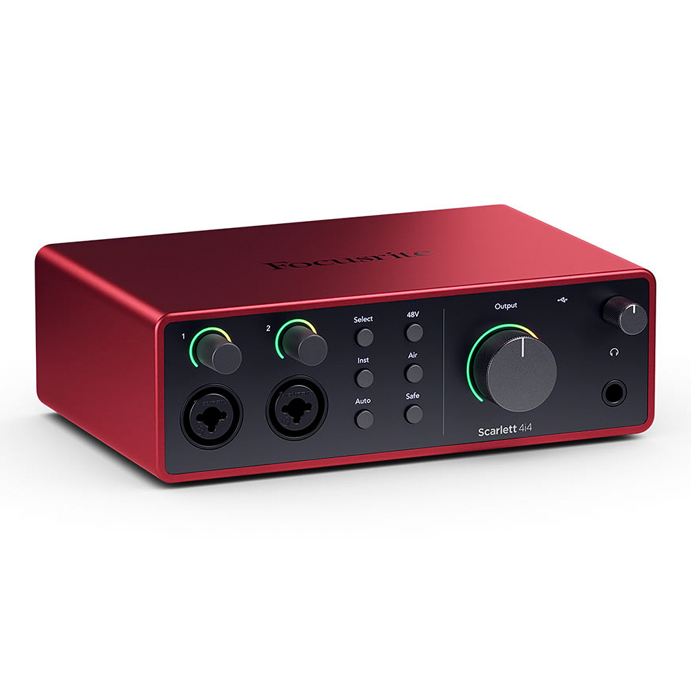 Focusrite Scarlett 4i4 第3世代オーディオインターフェイス Focusrite Scarlett 4i4 Gen4｜ミュージックランドKEY