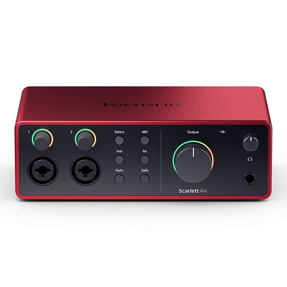 Focusrite Scarlett 4i4 Gen4｜ミュージックランドKEY