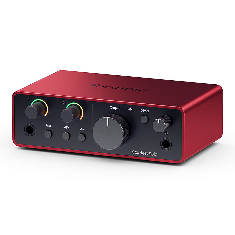 s*様 Focusrite Scarlett Solo オーディオインターフェー Focusrite Scarlett Solo Gen4｜ミュージックランドKEY
