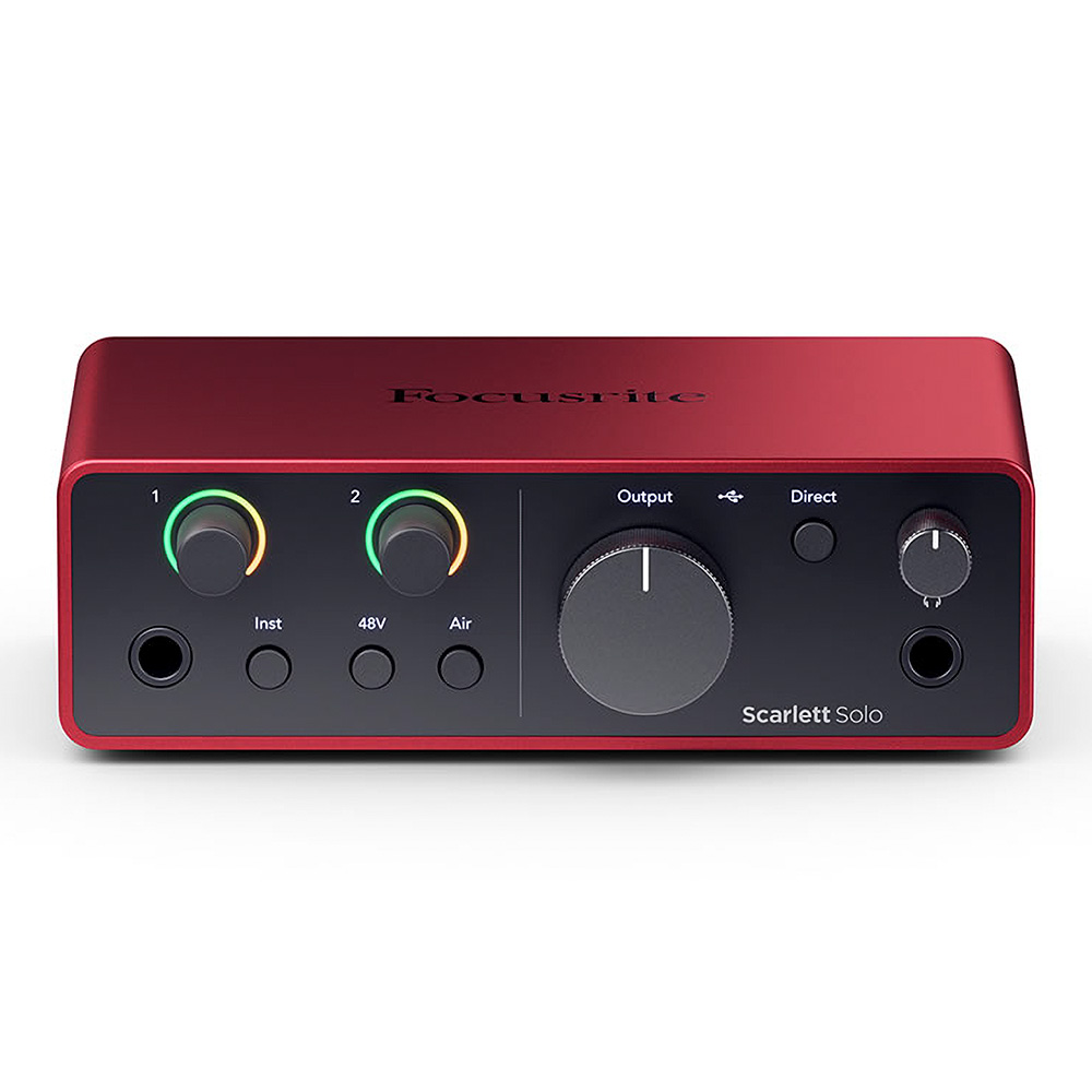 Focusrite Scarlett Solo Gen4｜ミュージックランドKEY