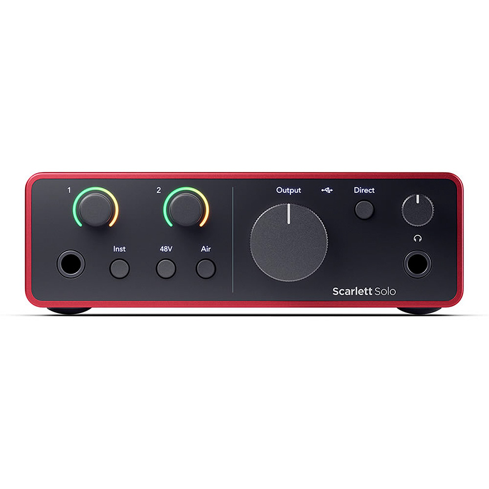 Focusrite Scarlett Solo Gen4｜ミュージックランドKEY