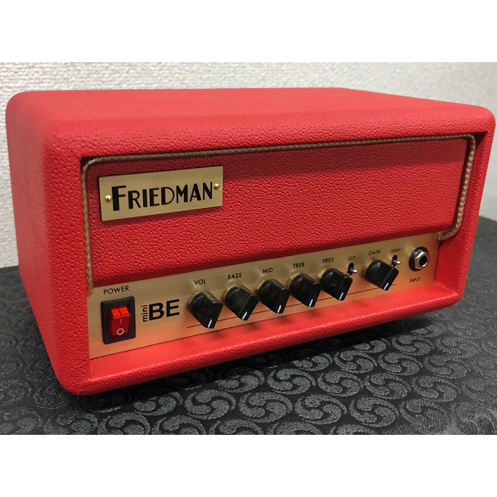 FRIEDMAN BE-Mini Head Custom Color Red Tolex｜ミュージックランドKEY